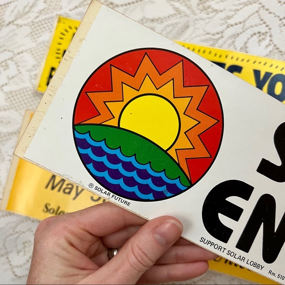 3 vintage bumper stickers - Picture 10 of 13